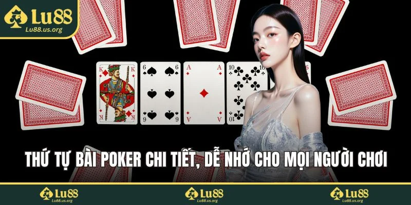 Thứ tự bài poker